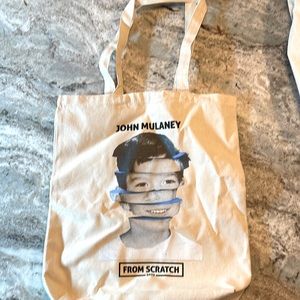 John Mulaney From Scratch tour tote bag